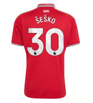 Manchester United Benjamin Sesko #30 Hjemmebanetrøje 2026-27 Kortærmet